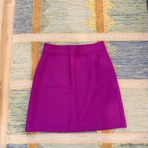 J. Crew Pink A-line Mini Skirt for Cocktail